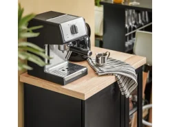 SoBuy Küchenwagen Servierwagen mit 3 Ablagefächern Küchenregal 60x90x40cm Schwarz FKW75-SCH