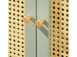 SoBuy Schuhschrank Küchenschrank Sideboard Kommode Grün FSB72-GR