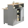 SoBuy Sideboard Kücheninsel mit Arbeitsfläche Küchenschrank Kommode FSB36-HG