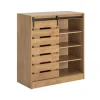 SoBuy Sideboard Schuhschrank Kommode Küchenschrank Flurschrank Lowboard FSB65-N