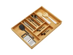 SOTECH Orga-Box-1 Bambus Besteckeinsatz 7 Fächer Für Blum Tandembox Antaro Schubladen 719x473x56 mm im 80er Schrank