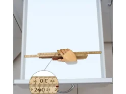 SOTECH ORGA-BOX III Buche Besteckeinsatz 800 mm Höhe 56 mm Für Nobilia Ab 2013 Pronorm und Brigitte Küchen