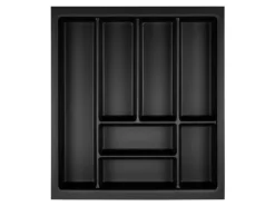 SOTECH Orga-Box Junker Slim Besteckeinsatz Höhe 52 mm Für Korpusbreite 500 mm Lavagrau Für JUNKER SLIM Schubladensystem