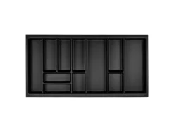 SOTECH Orga-Box Junker Slim Besteckeinsatz Höhe 52 mm Für Korpusbreite 1000 mm Lavagrau Für JUNKER SLIM Schubladensystem