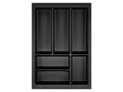 SOTECH Orga-Box Junker Slim Besteckeinsatz Höhe 52 mm Für Korpusbreite 400 mm Lavagrau Für JUNKER SLIM Schubladensystem