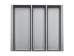 SOTECH ORGA-BOX-3 Multifunktionseinsatz Tiefe 473 mm Höhe 50,5 mm Silbergrau Schubladeneinsätze Breite 491 mm
