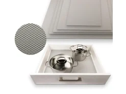 SOTECH Schubladenmatte Orga Grip Einlegematte 332 mm Silbergrau Für Blum Schublade