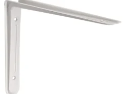 Stahlblechkonsole Arena Weiß 22 cm x 32 cm