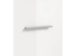 Standschrank 37 cm x 88 cm x 31 cm Front Weiß Hochglanz FSC®