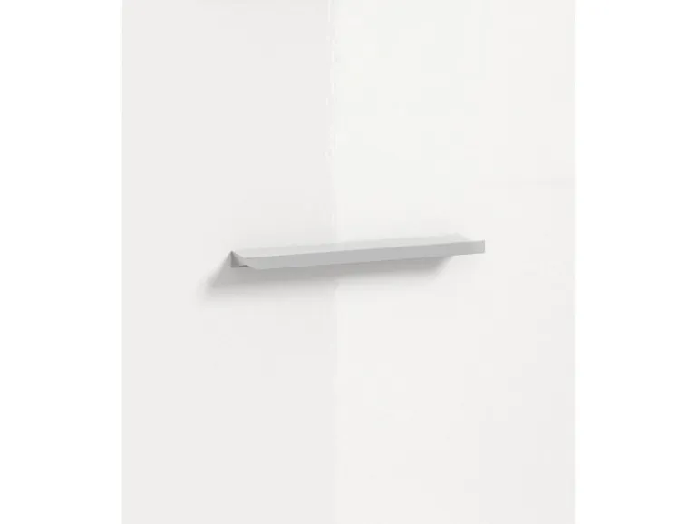 Standschrank 37 cm x 88 cm x 31 cm Front Weiß Hochglanz FSC®