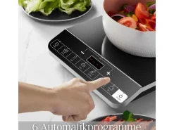 Steinborg SB-2191 Einzelne Induktionskochplatte mit Automatikprogramme 2000W