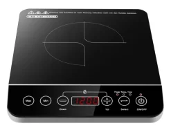 Steinborg SB-2190 Einzelne Induktionskochplatte mit Automatikprogramme 2000W