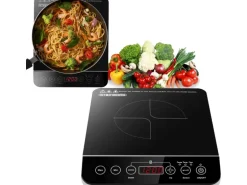 Steinborg SB-2190 Einzelne Induktionskochplatte mit Automatikprogramme 2000W