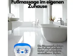 Steinborg SB-1050 Fußsprudelbad mit Massagefunktion 3 Stufen 60 Watt