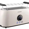 Steinborg SB-2214 XXL 4 Scheiben Toaster Digitales Display 1500 Watt Beige