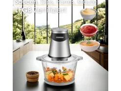 Steinborg SB-2640 Zerkleinerer mit Glasbehälter Elektrisch 1,8L 500 Watt