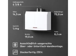 Stiebel Eltron Kleindurchlauferhitzer DNM 3 Hydraulisch 3,5 kW