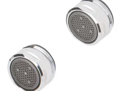 Strahlregler Anti-Kalk Honeycomb M24 Verchromt 2 Stück