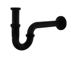 Sturotec Röhrensiphon 1 1/4 Zoll lang Serienübergreifend in Schwarz Matt