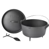 Taino Dutch Oven Gusseisen 8L Set Deckelheber Ständer Zubehör Cast Iron