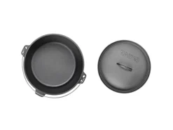 Taino Dutch Oven Gusseisen 8L Set Deckelheber Ständer Zubehör Cast Iron