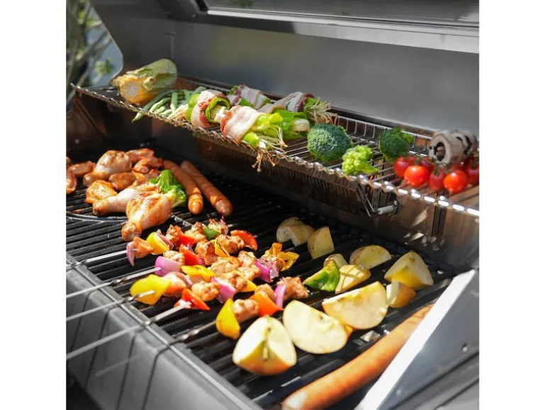 Taino Platinum Yamara 6+2 Gasgrill Edelstahl 6 Brenner Sear-Burner Backburner