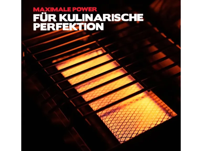 Taino Platinum Yamara 6+2 Gasgrill Edelstahl 6 Brenner Sear-Burner Backburner