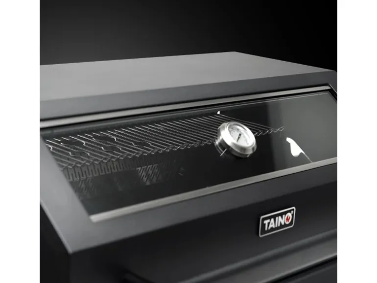 Taino Platinum Yamara Dark 4+2 Set Mit Haube Gasgrill Stahl 4 Brenner Sear-Burner Backburner