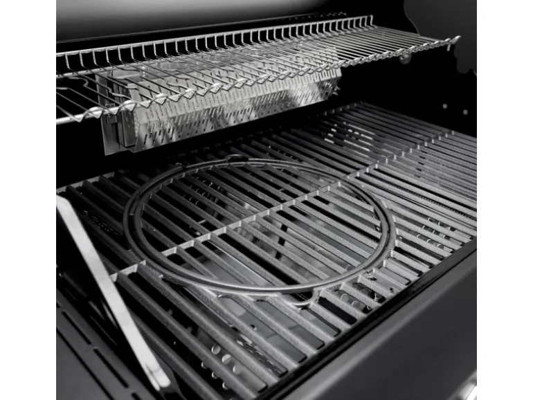 Taino Platinum Yamara Dark 4+2 Set Mit Haube Gasgrill Stahl 4 Brenner Sear-Burner Backburner