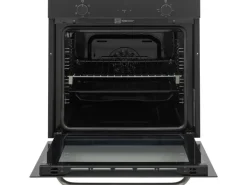 Telefunken Backofen Einbaubackofen Autark 78 Liter Hot Air Shield 60 cm Einbau Ofen Ohne Kochfeld Schwarz