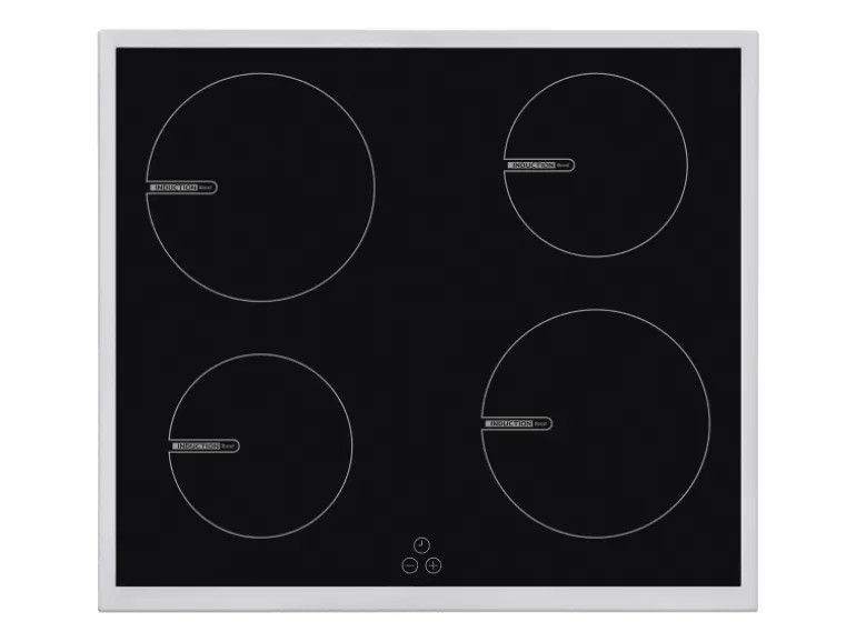 Telefunken Einbauherd-Set Backofen mit Induktionskochfeld 4 Zonen Teleskopauszug 78 Liter B-HS-75-I-I