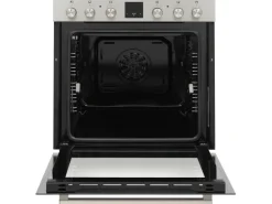 Telefunken Einbauherd-Set Backofen mit Induktionskochfeld 4 Zonen Teleskopauszug 78 Liter B-HS-75-I-I