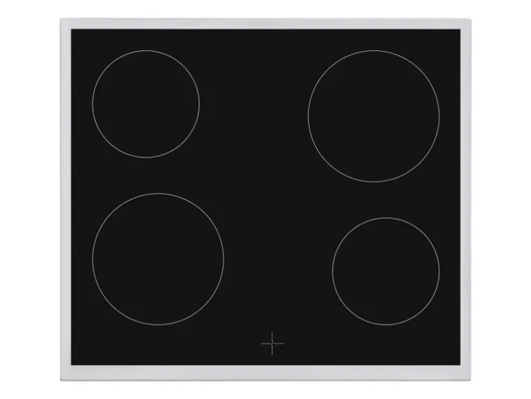 Telefunken Einbauherd-Set Backofen mit Glaskeramik-Kochfeld 4 Zonen Teleskopauszug 78 Liter B-HS-75-C-I