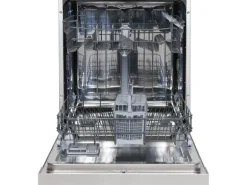 Telefunken Geschirrspüler Unterbau 60 cm Spülmaschine Silber 12 Maßgedecke 6 Programme AquaStop 45 dB GEU6012DI