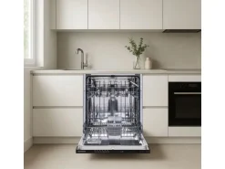 Telefunken Geschirrspüler Vollintegrierbar 60 cm Einbau Spülmaschine 12 Maßgedecke 6 Programme AquaStop GEV6012D