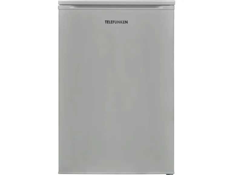 Telefunken Kühlschrank ohne Gefrierfach Freistehend 135 Liter Kühlschrank Klein mit Gemüsefach Standkühlschrank