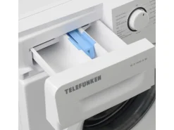 Telefunken Waschmaschine 8kg 1400 U/Min. Inverter Motor AquaStop 15 Programme W-8-1400-A-W weiß