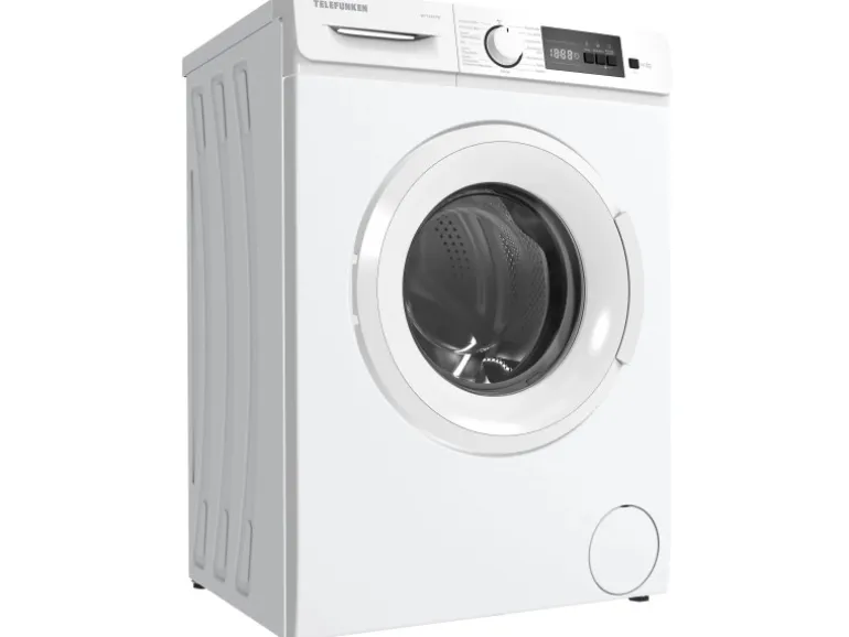 Telefunken Waschmaschine 7kg Frontlader 1400 U/Min. Inverter Motor AquaStop Schontrommel W714AS1W Weiß