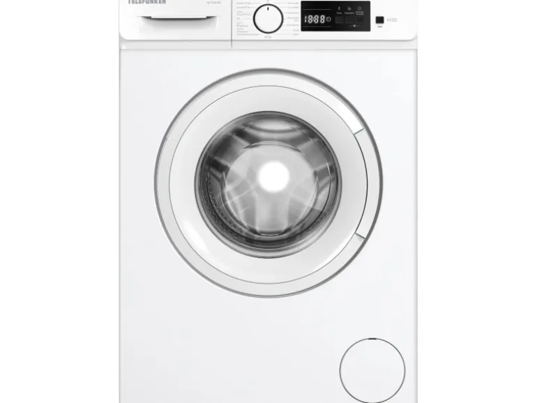 Telefunken Waschmaschine 7kg Frontlader 1400 U/Min Inverter Motor Schontrommel 15 Programme Weiß W714A1W