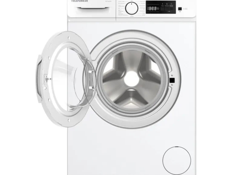 Telefunken Waschmaschine 7kg Frontlader 1400 U/Min Inverter Motor Schontrommel 15 Programme Weiß W714A1W