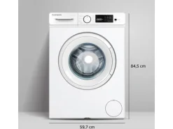 Telefunken Waschmaschine 7kg 1400 U/Min Inverter Motor AquaStop 15 Programme W-7-1400-A-W