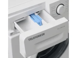 Telefunken Waschmaschine 7kg 1400 U/Min Inverter Motor AquaStop 15 Programme W-7-1400-A-W