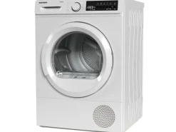 Telefunken Wärmepumpentrockner für 8 kg Wäsche Trockner Frontlader Wäschetrockner mit Knitterschutz Leise TWP8CW