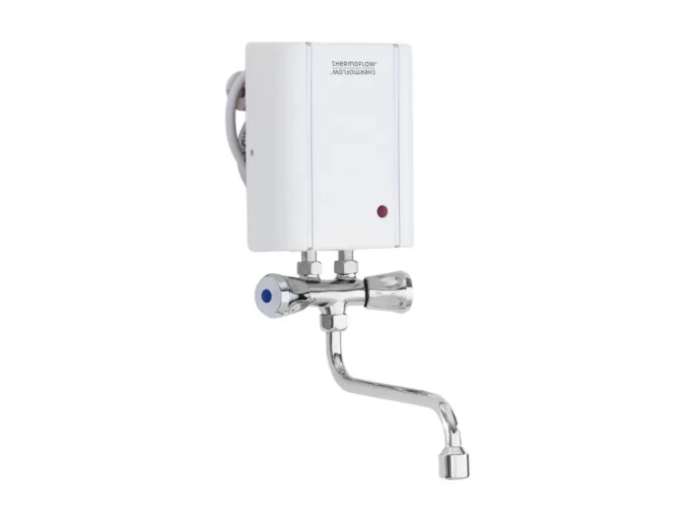 Thermoflow Klein-Durchlauferhitzer mit Armatur ELEX35ARM Elektronisch 3,5 kW