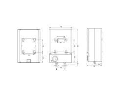 Thermoflow Obertischspeicher THERMOFLOWSETO 5 Liter mit Armatur QMIX10