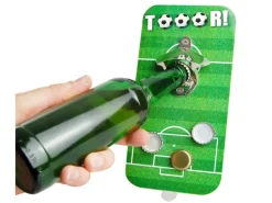 Tifler Magnetischer Flaschenöffner Fußball Tor Mit Kronkorkenfänger