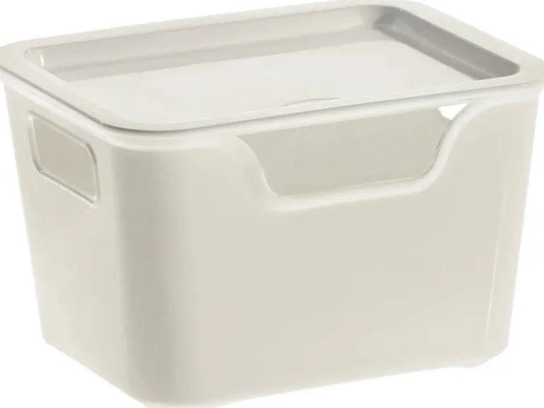 Tontarelli Organizer-Box Bella L 11,2 cm x 17,9 cm x 13,9 cm Weiß