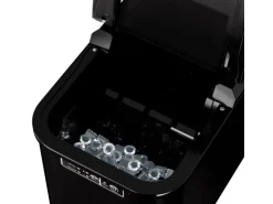 TroniTechnik Eiswürfelmaschine Ice Maker Eiswürfelbereiter Schwarz Kunststoff