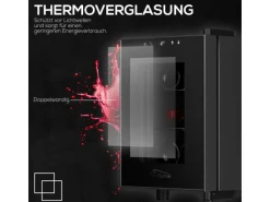 TroniTechnik Weinkühlschrank Montpellier Getränkekühlschrank 17 Liter 6 Flaschen