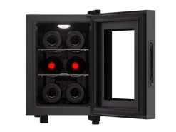 TroniTechnik Weinkühlschrank Montpellier Getränkekühlschrank 17 Liter 6 Flaschen